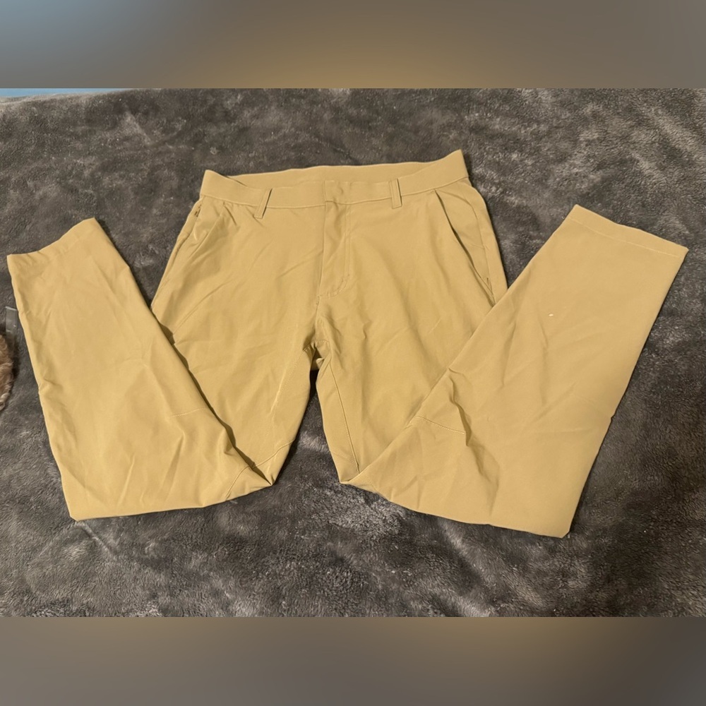 Fabletics Khaki/Tan Slim Fit Men's Pants